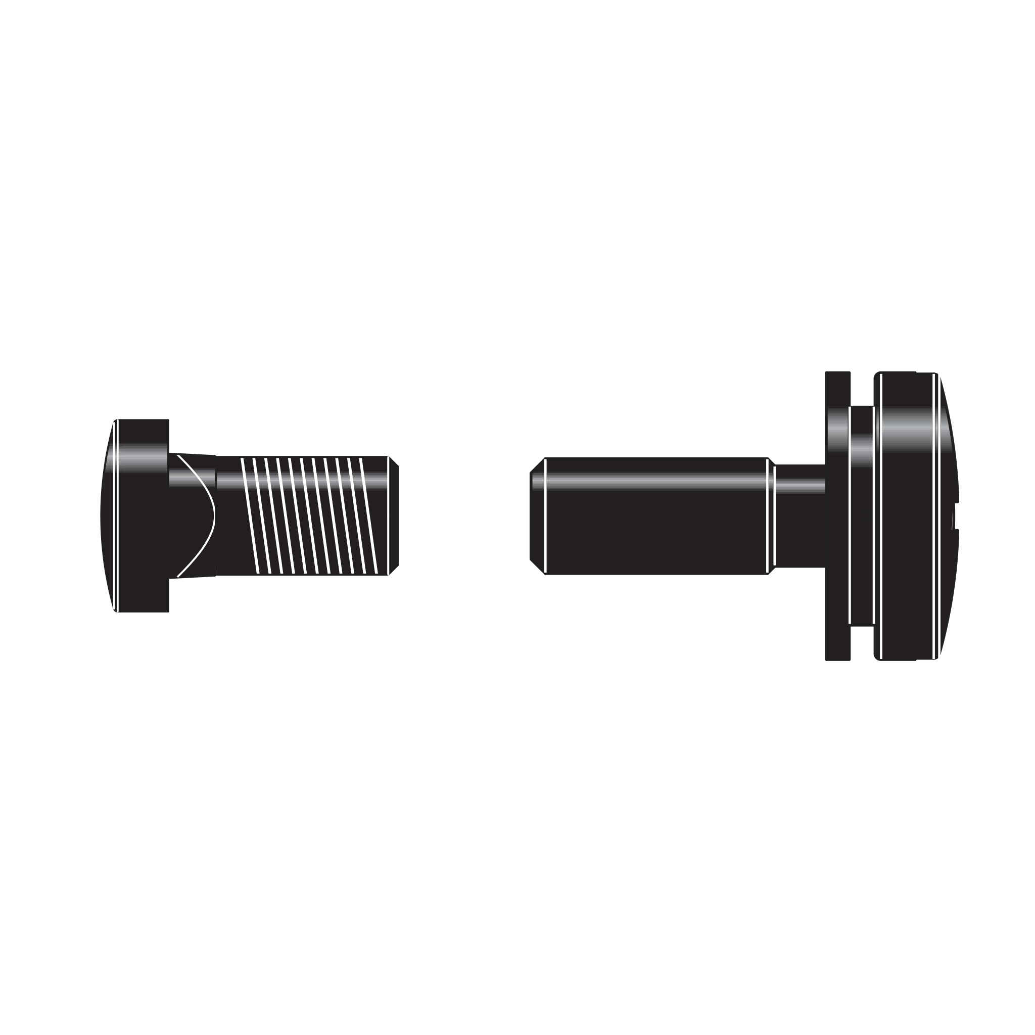 601/90 Kit repuesto tornillo y tuerca