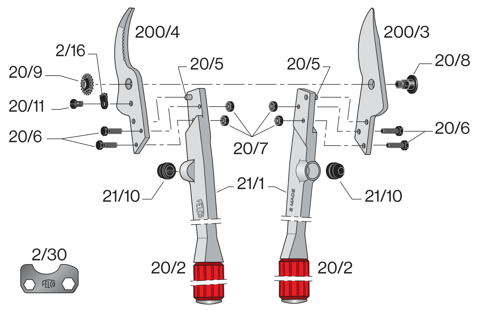 Spare parts for Felco 21 – FELCO North America