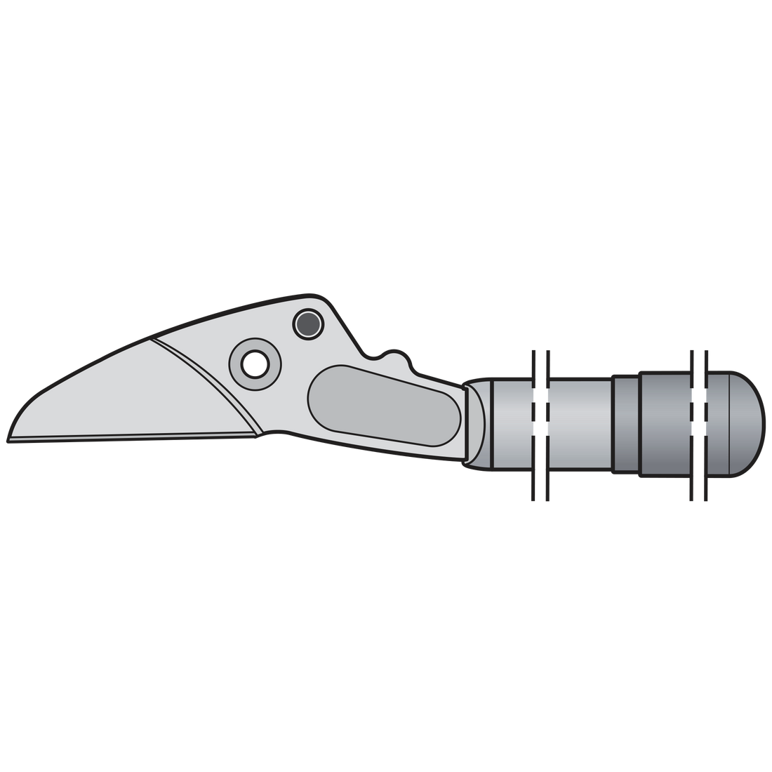 230/1 Handle with blade - Product - Main View