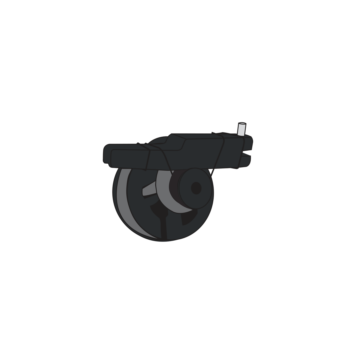 290/85 Kit: rotating cutting head, rope, pin, blade attachment