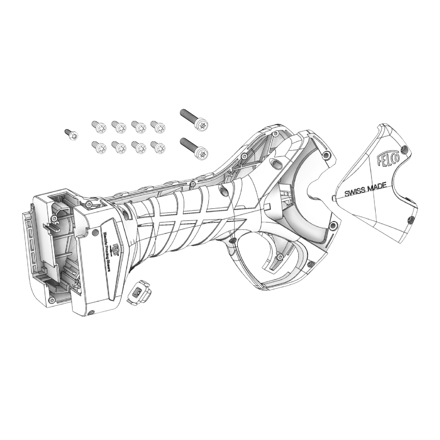 834/4 Covers and screws - Product - Main View