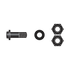 C16/90 Kit: bolt, washer, nuts - Product - Main View