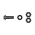 C9/90 Kit: bolt, washer, nuts - Product - Main View