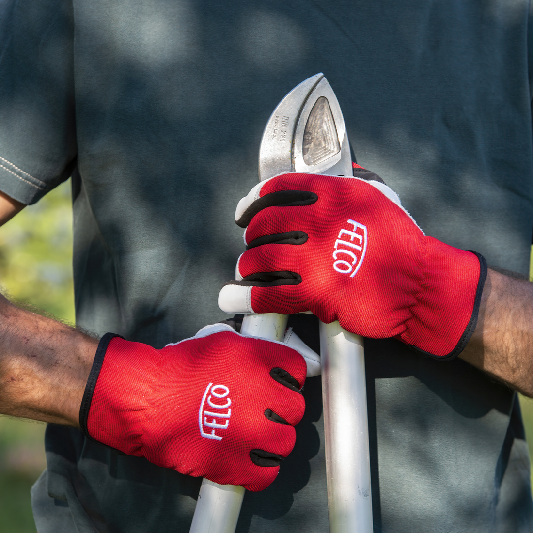 felco gardening gloves FELCO 702 Workwear Gloves (Cow Leather) Medium