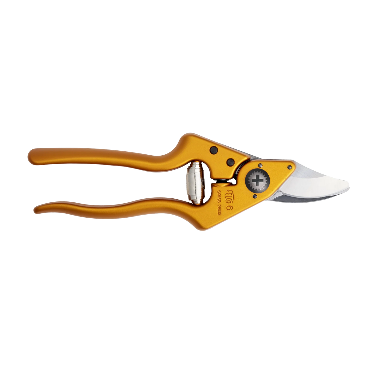 Tangerine Blaze FELCO 6 pruning shears